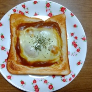 チーズカレートースト